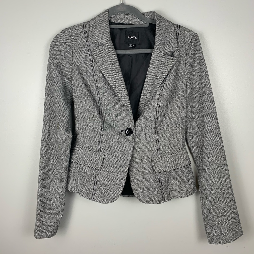 Gray women’s blazer